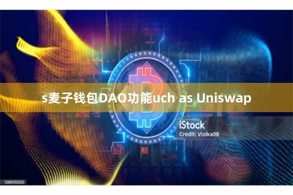 s麦子钱包DAO功能uch as Uniswap