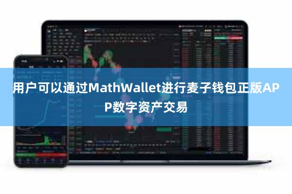 用户可以通过MathWallet进行麦子钱包正版APP数字资产交易