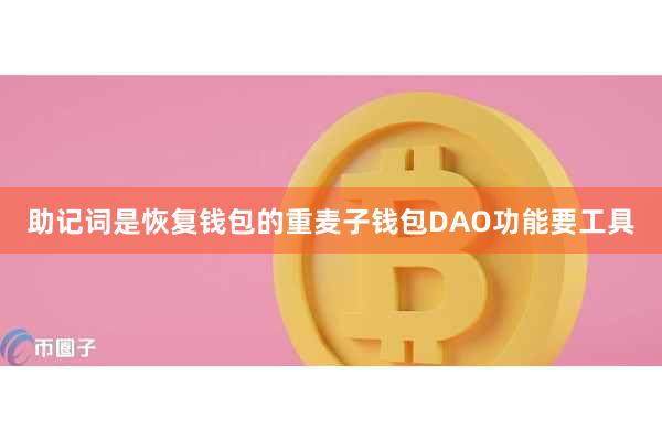 助记词是恢复钱包的重麦子钱包DAO功能要工具